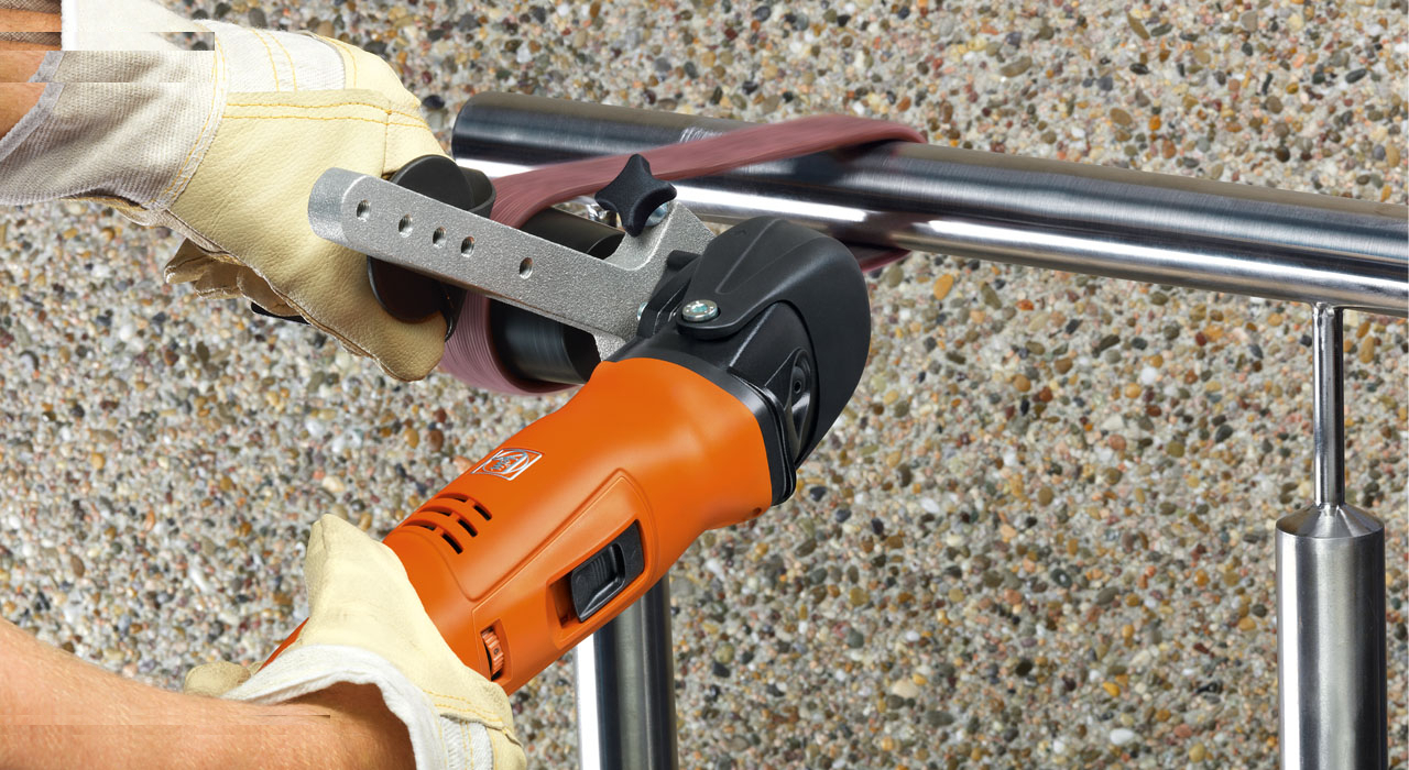 دستگاه سنباده زنی و پرداخت استیل (ضد زنگ) فاین مدل WPO 14-25 E