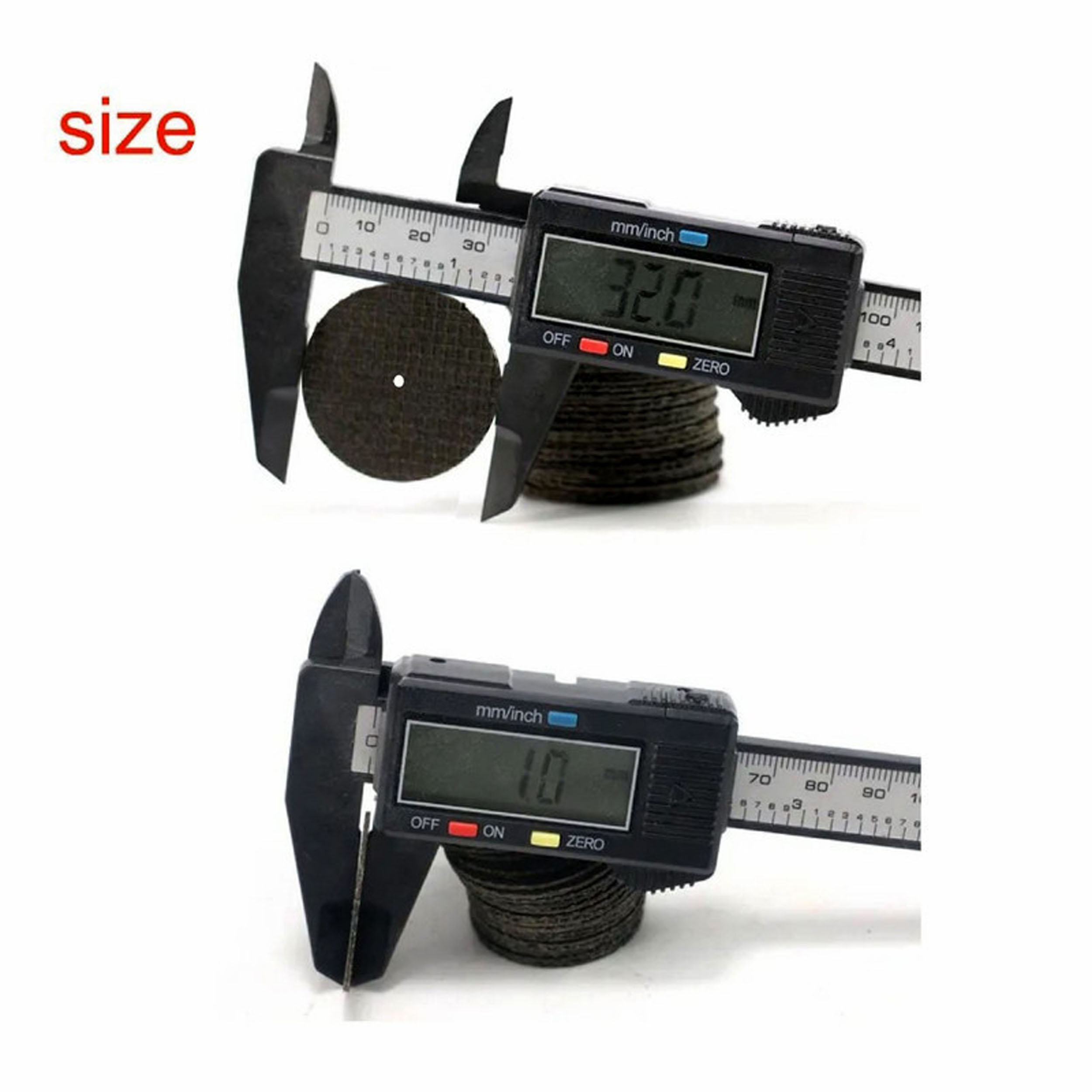 صفحه برش فرز مینیاتوری مدل 32mm کد050 مچموعه 52 عددی