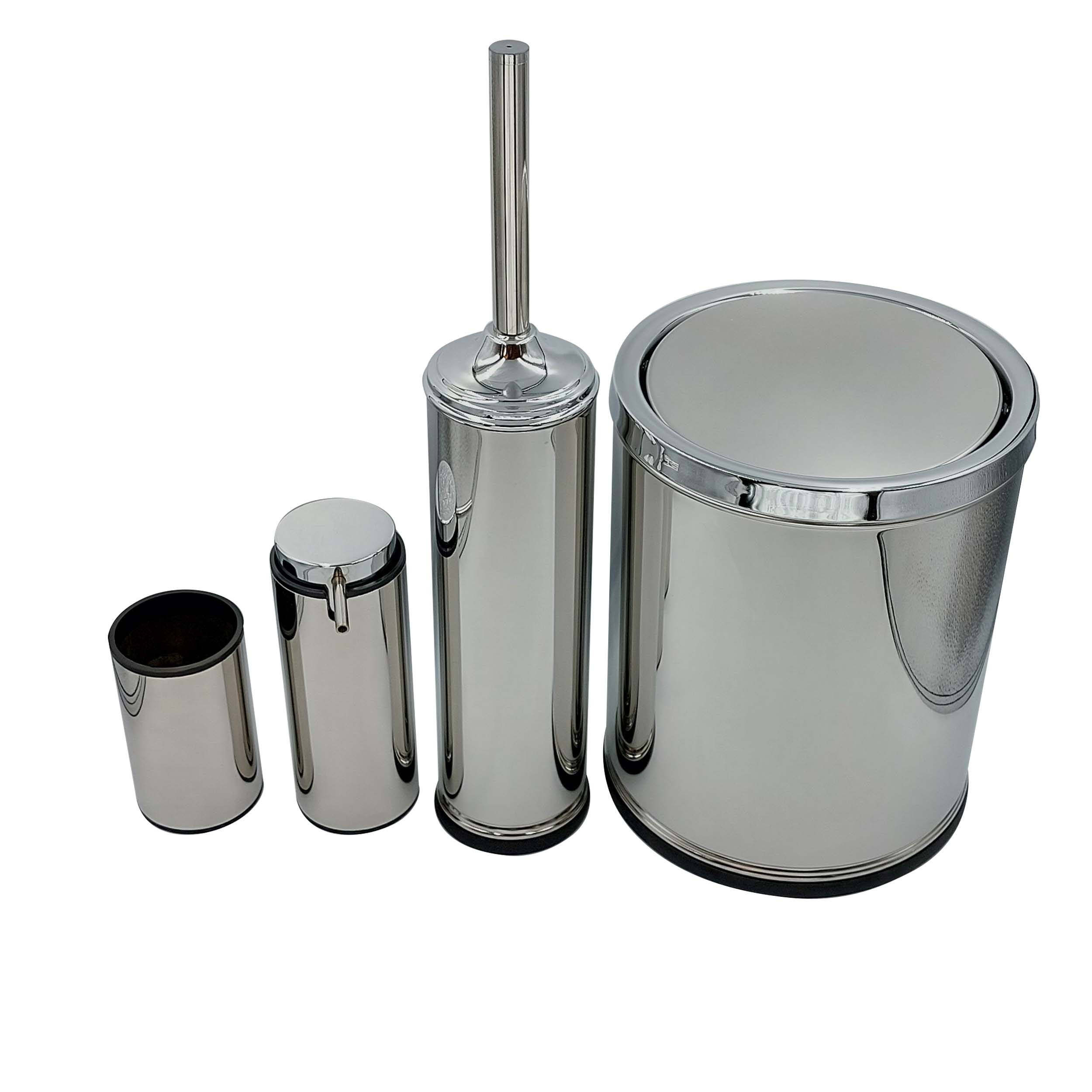 ست سرویس بهداشتی 4 پارچه مدل‌ گرد