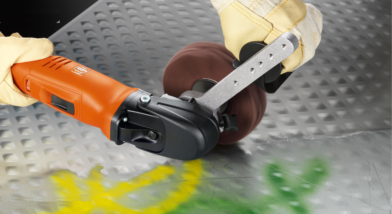 دستگاه سنباده زنی و پرداخت استیل (ضد زنگ) فاین مدل WPO 14-25 E