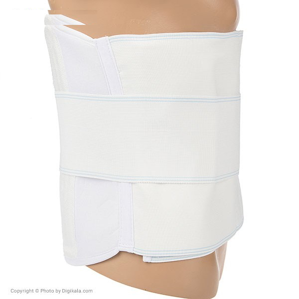 کمربند طبی پاک سمن مدل With Polyethylene Soft Bar سایز XXXL