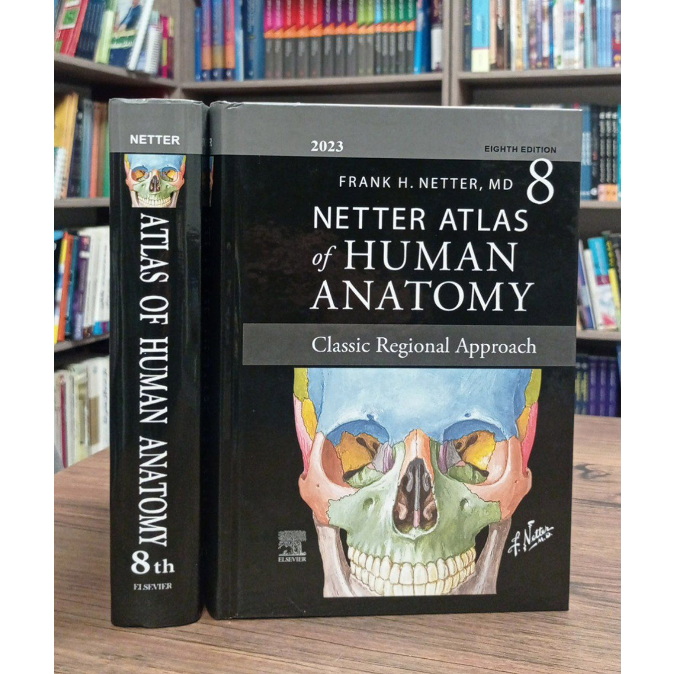 کتاب Netter Atlas of Human Anatomy 8th Edition اثر Frank Netter انتشارات الزویر