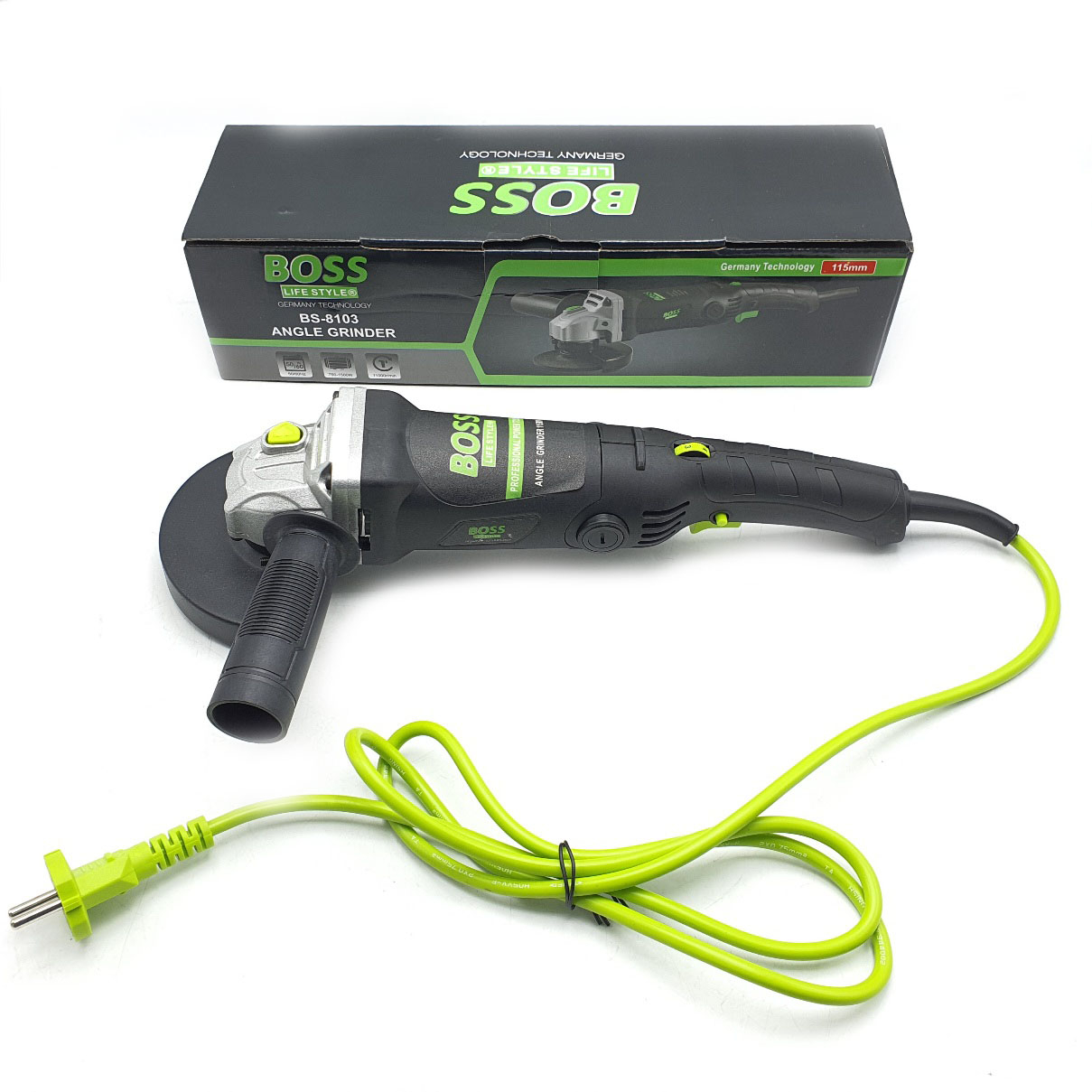مینی فرز دسته بلند باس مدل ANGEL-GRINDER-8103