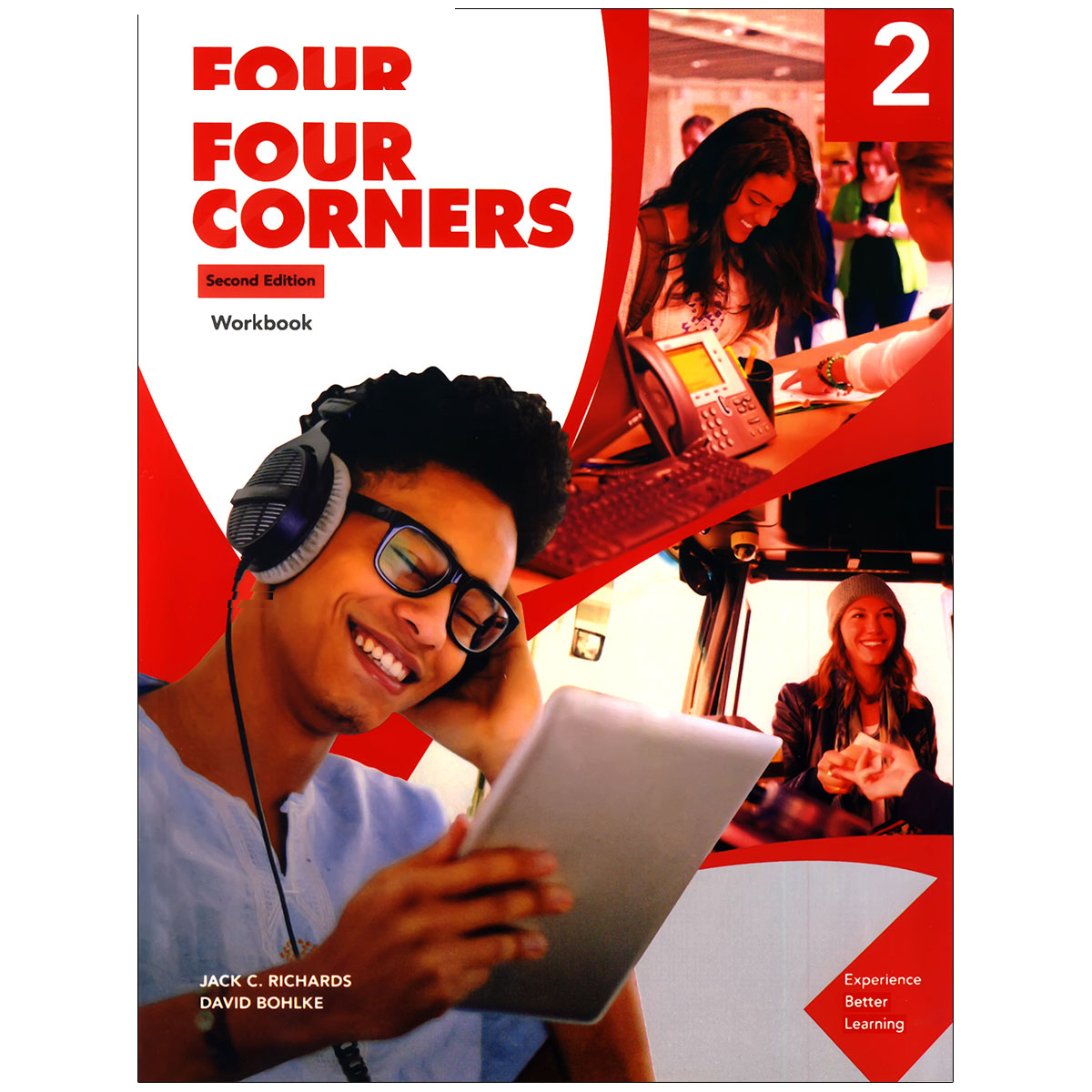 کتاب four corners 2nd اثر Jack C. Richards and David Bohlke انتشارات کمبریج 4 جلدی