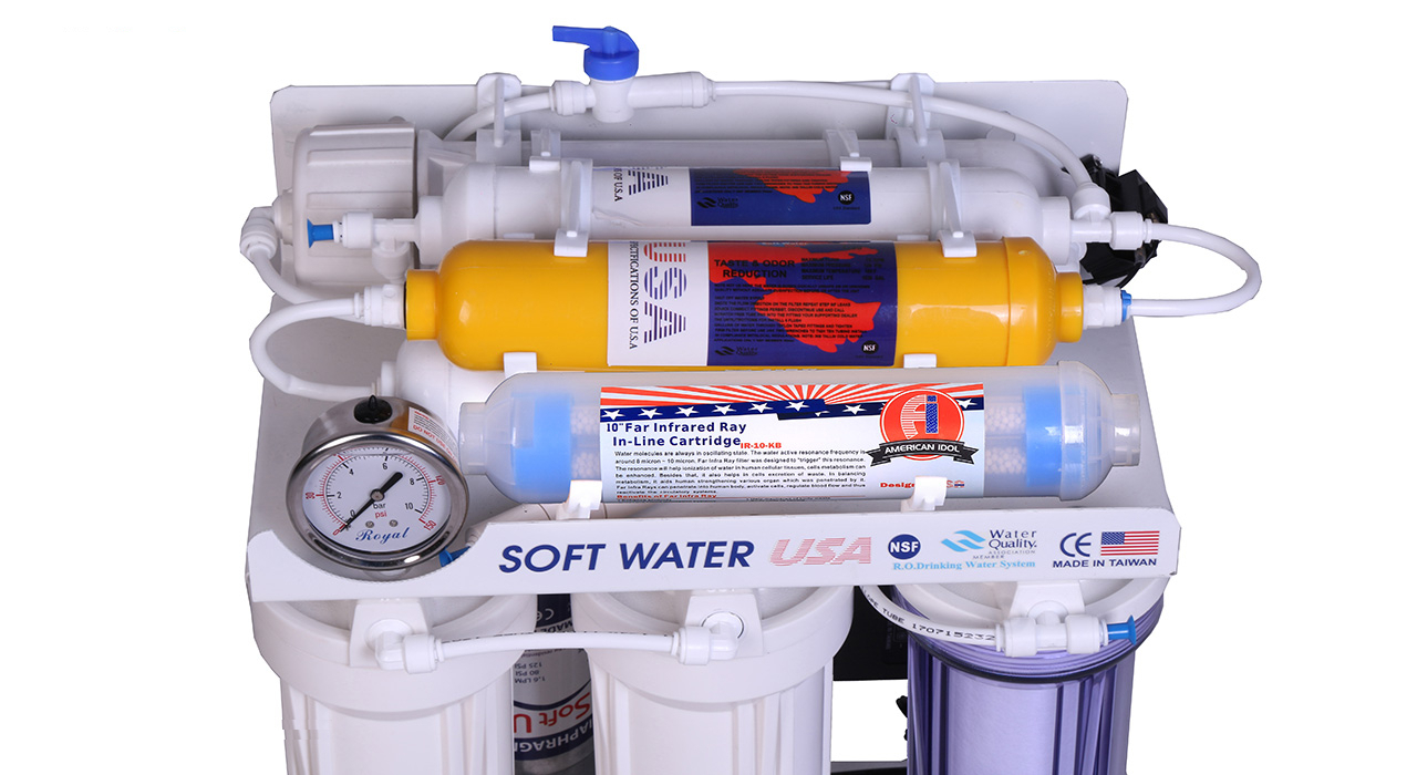 دستگاه تصفیه آب خانگی سافت واتر مدل RO8_OX