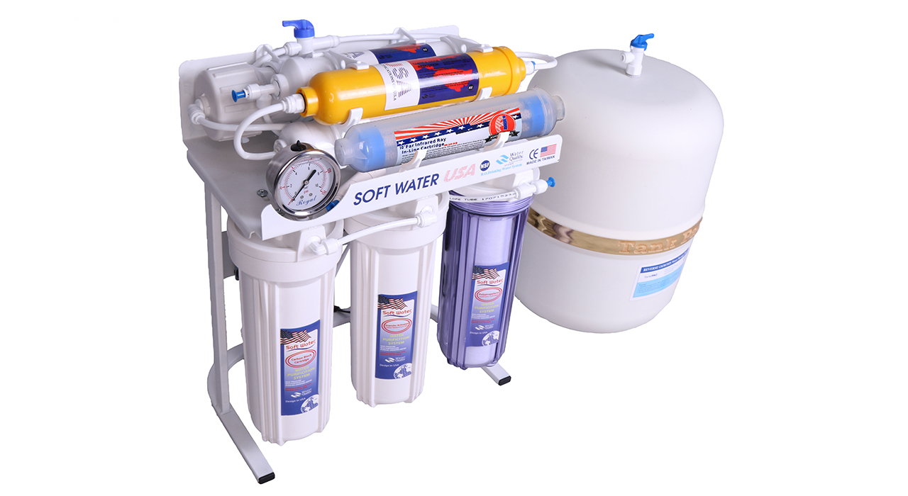 دستگاه تصفیه آب خانگی سافت واتر مدل RO8_OX
