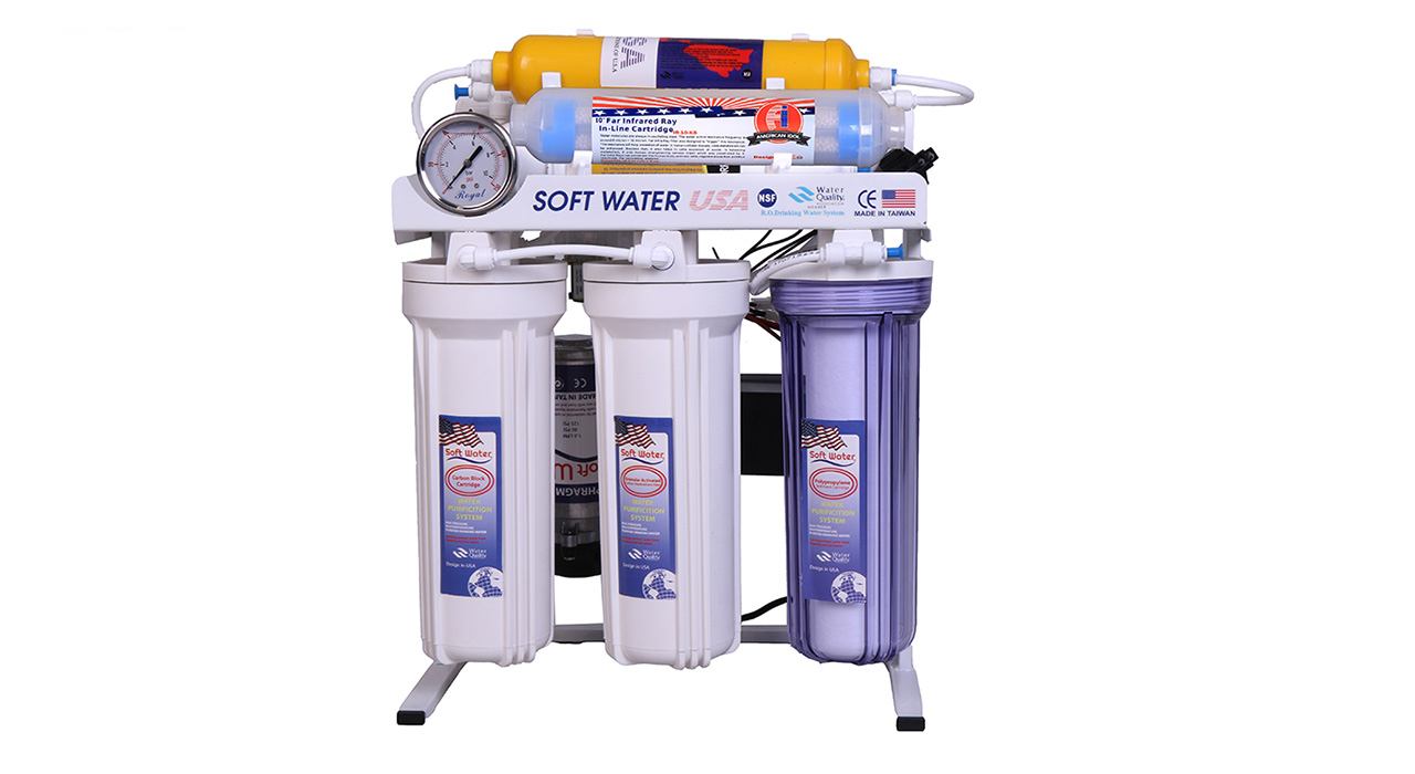 دستگاه تصفیه آب خانگی سافت واتر مدل RO8_OX