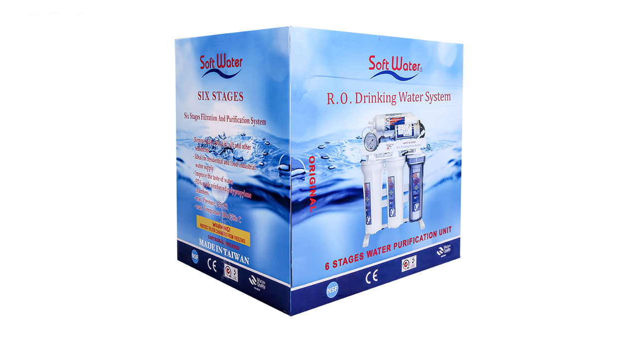 دستگاه تصفیه آب خانگی سافت واتر مدل RO8_OX