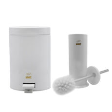 ست سطل زباله و فرچه بهاز کالا مدل SF