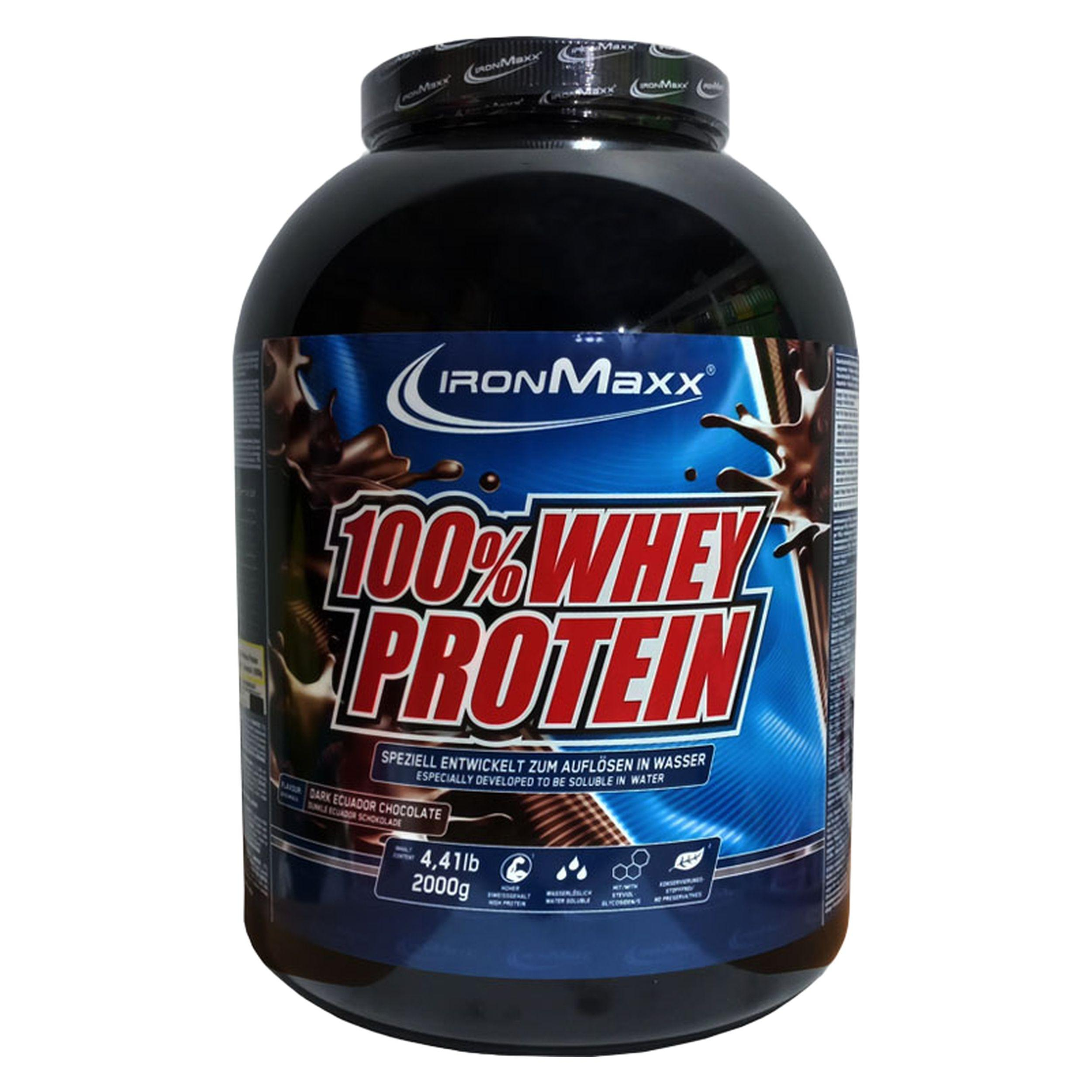 پودر وی پروتئین 100 آیرون مکس - 2000 گرم