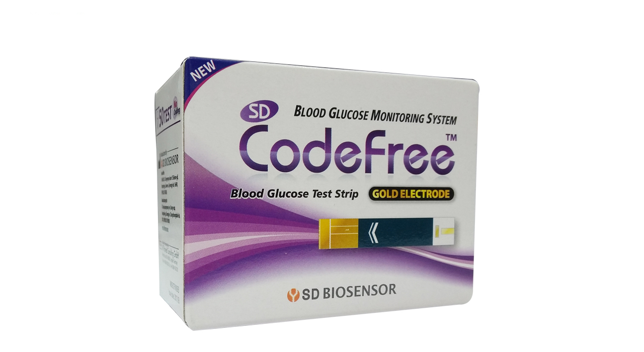 نوار تست قندخون کدفری مدل SD