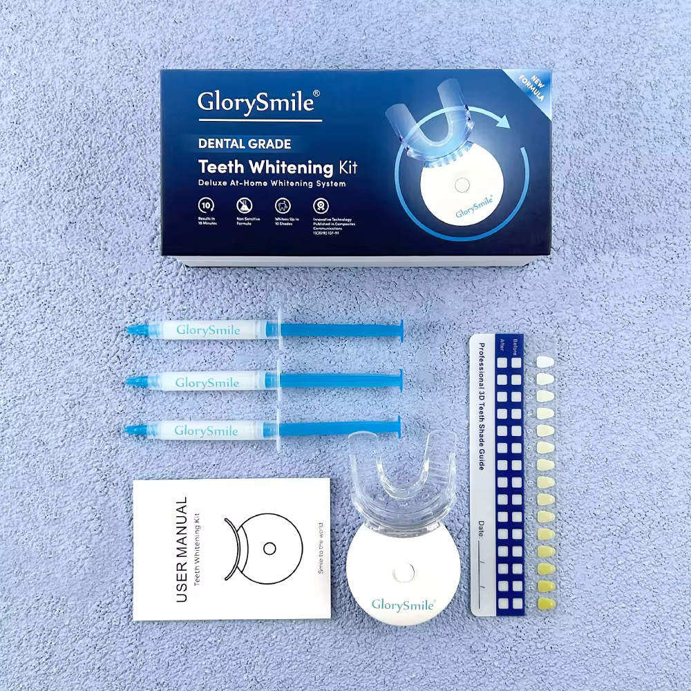 کیت بلیچینگ سفیدکننده دندان گلوری اسمایل مدل GS-002W بسته 3 عددی