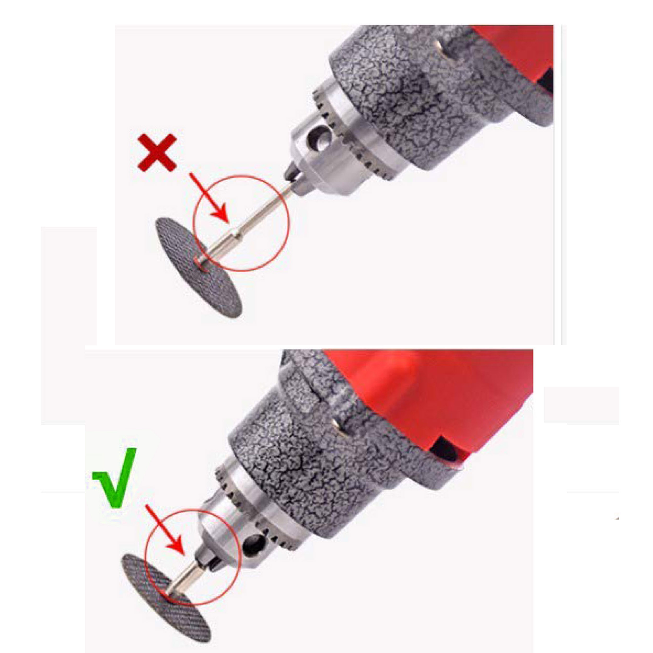 صفحه برش فرز مینیاتوری مدل 32mm کد050 مچموعه 52 عددی
