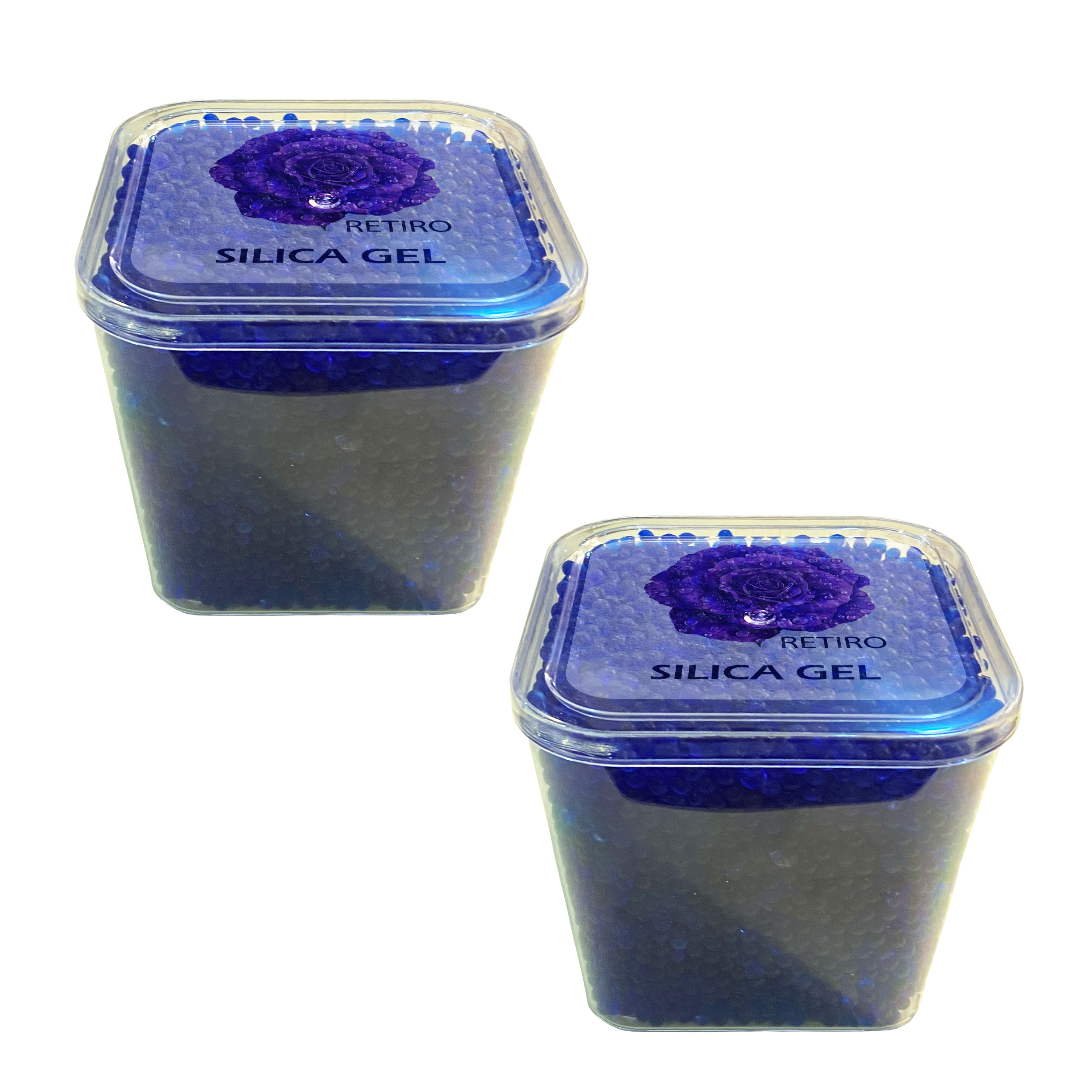رطوبت گیر سیلیکاژل رتیرو مدل گل وزن 350 گرم مجموعه دو عددی