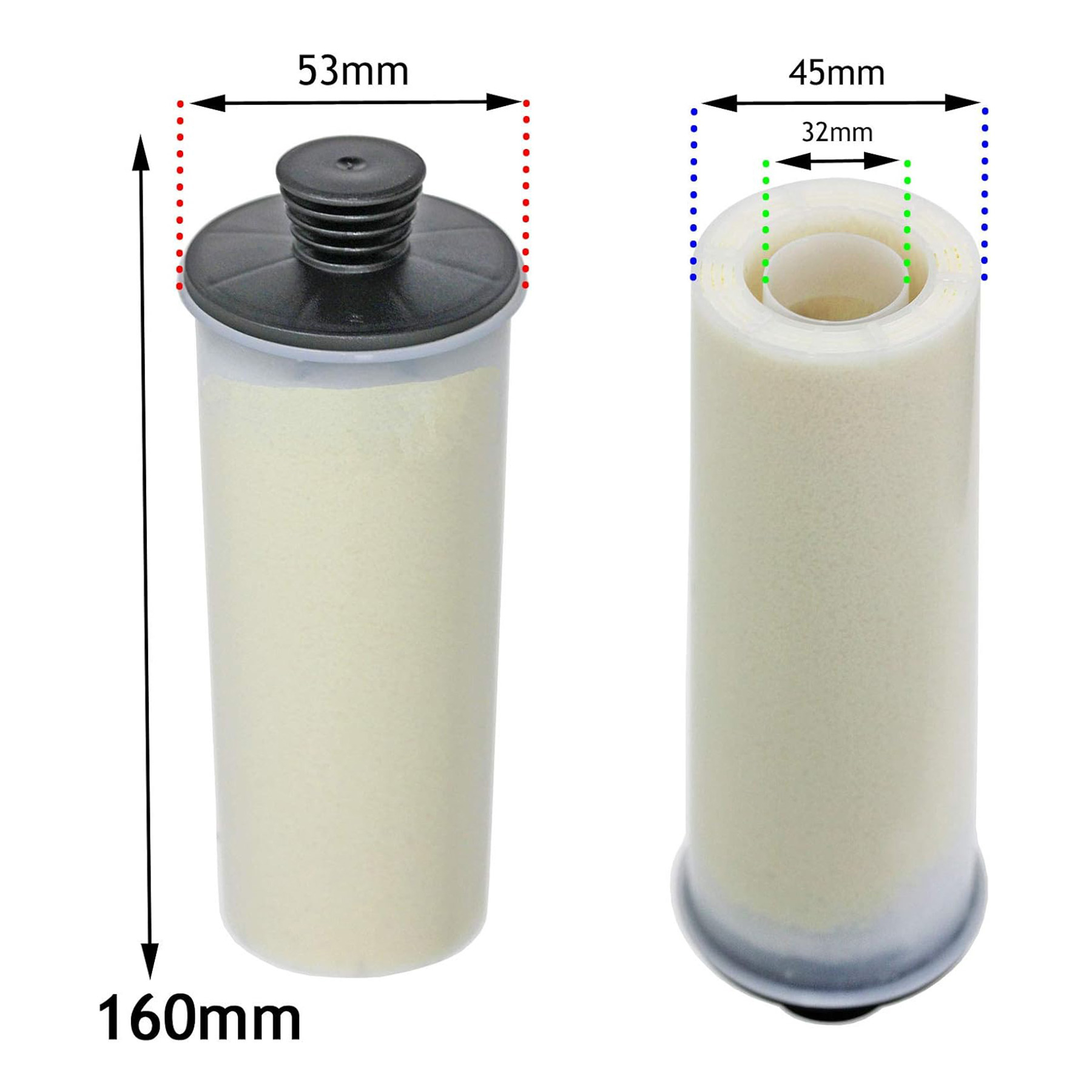 فیلتر سختی گیر بخار شوی کرشر مدل DESCALING CARTRIDGE