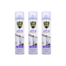 اسپری بیدکش تار و مار مدل پایه آب حجم 300 میلی لیتر مجموعه 3 عددی