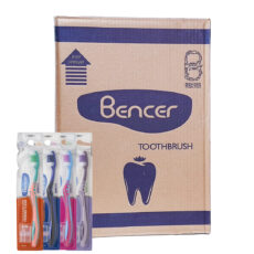 مسواک بنسر مدل پریمیر کلینینگ با برس سخت بسته 144 عددی