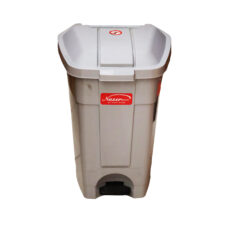 سطل زباله پدالی ناصر پلاستیک مدل YPTU-GHARKHDAR-5000  گنجایش 152 لیتر