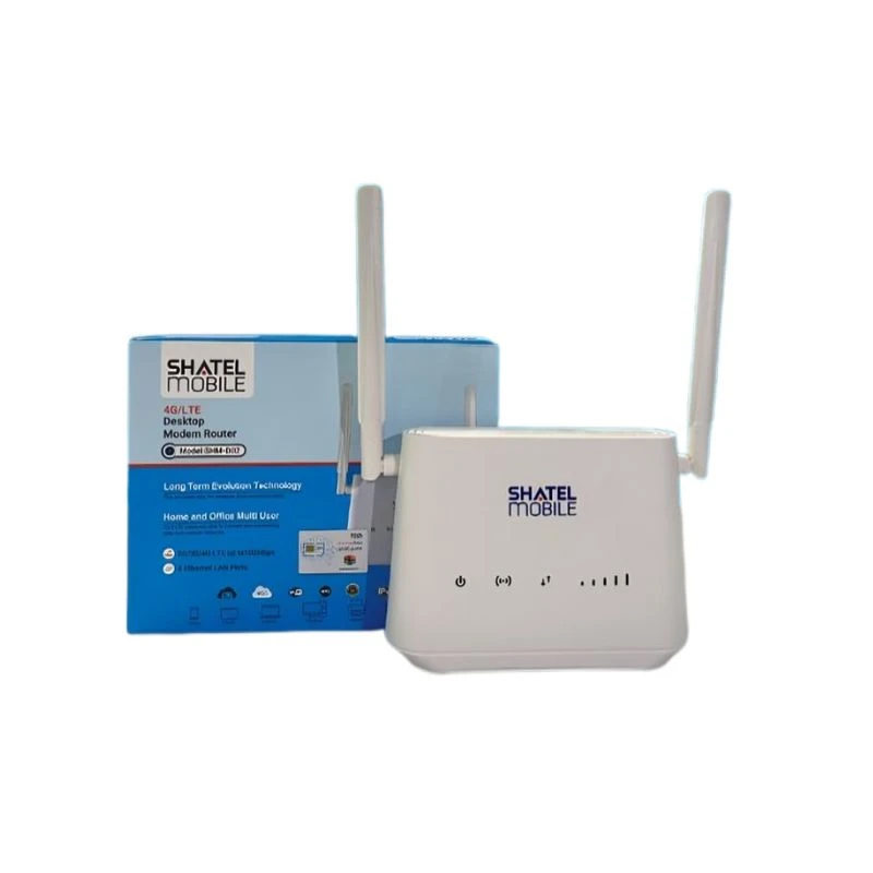 مودم 4G LTE شاتل موبایل مدل SHM D02 به همراه سیم کارت هوشمند و 2 گیگابایت اینترنت
