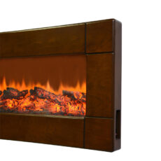 شومینه برقی شومینه بیستون مدل فریم چوبی HW100