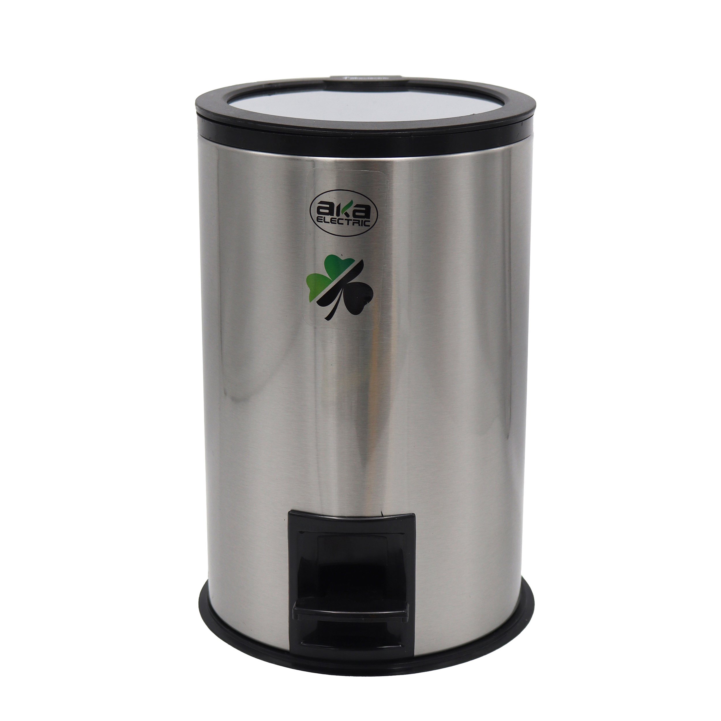 سطل زباله پدالی آکا الکتریک مدل آینه ای کد YP-SADE-03L ظرفیت 3 لیتری