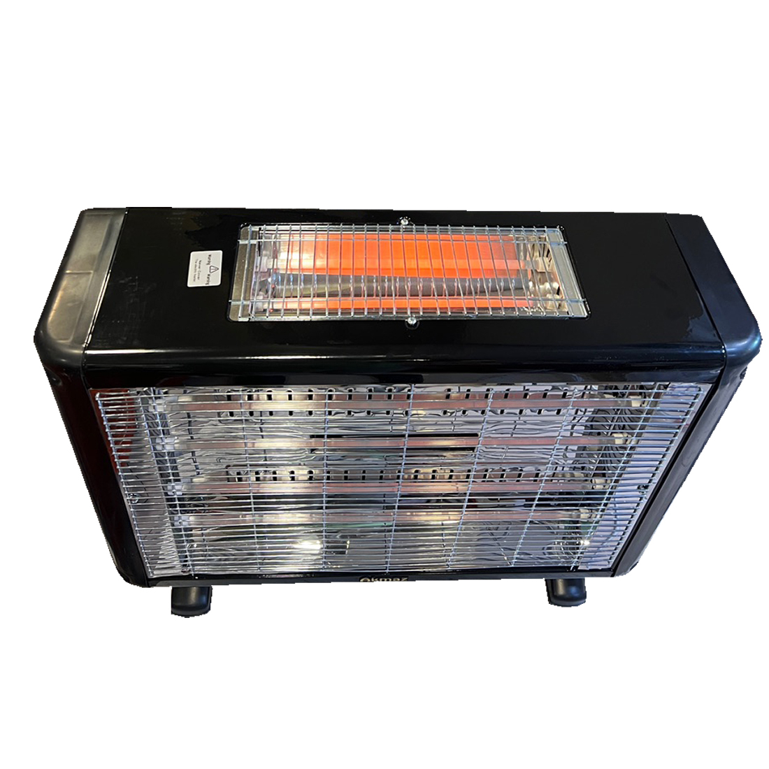 بخاری برقی آکماز مدل فن دار فلزی توربو 6 المنته