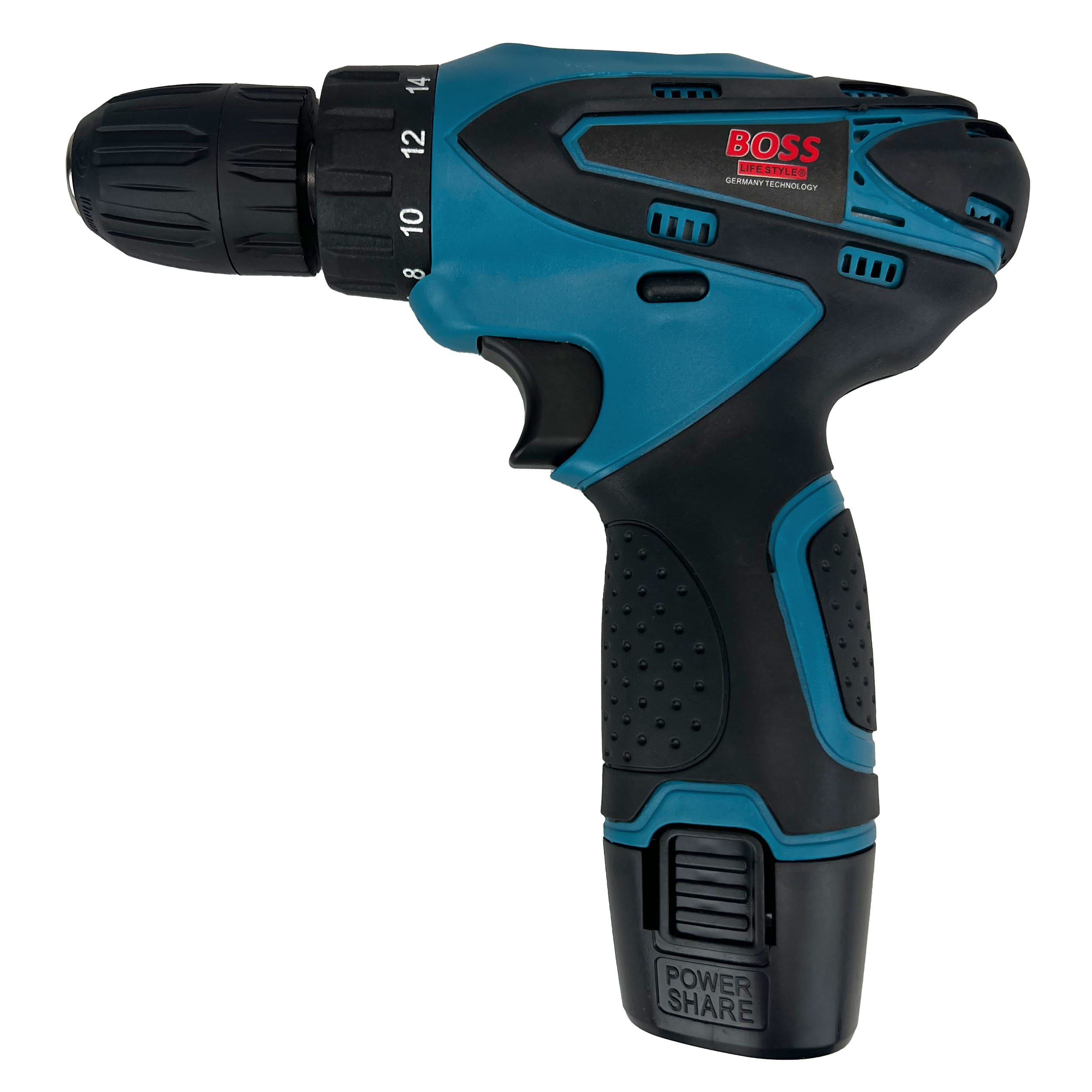 پیچ گوشتی شارژی باس مدل 18V-2B BLUE مجموعه 28 عددی