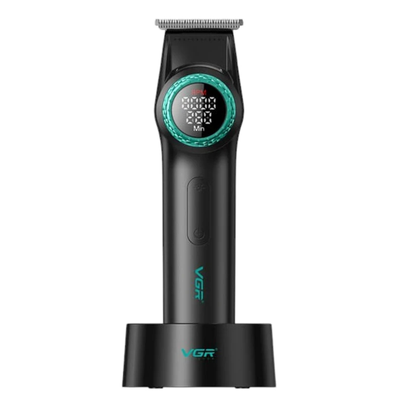 ماشین اصلاح موی سر و صورت شارژی وی جی ار مدل V-977 بسته دو عددی