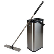 ست سطل و تی زمین شوی دبلیو اس مدل دو مخزنه استیل