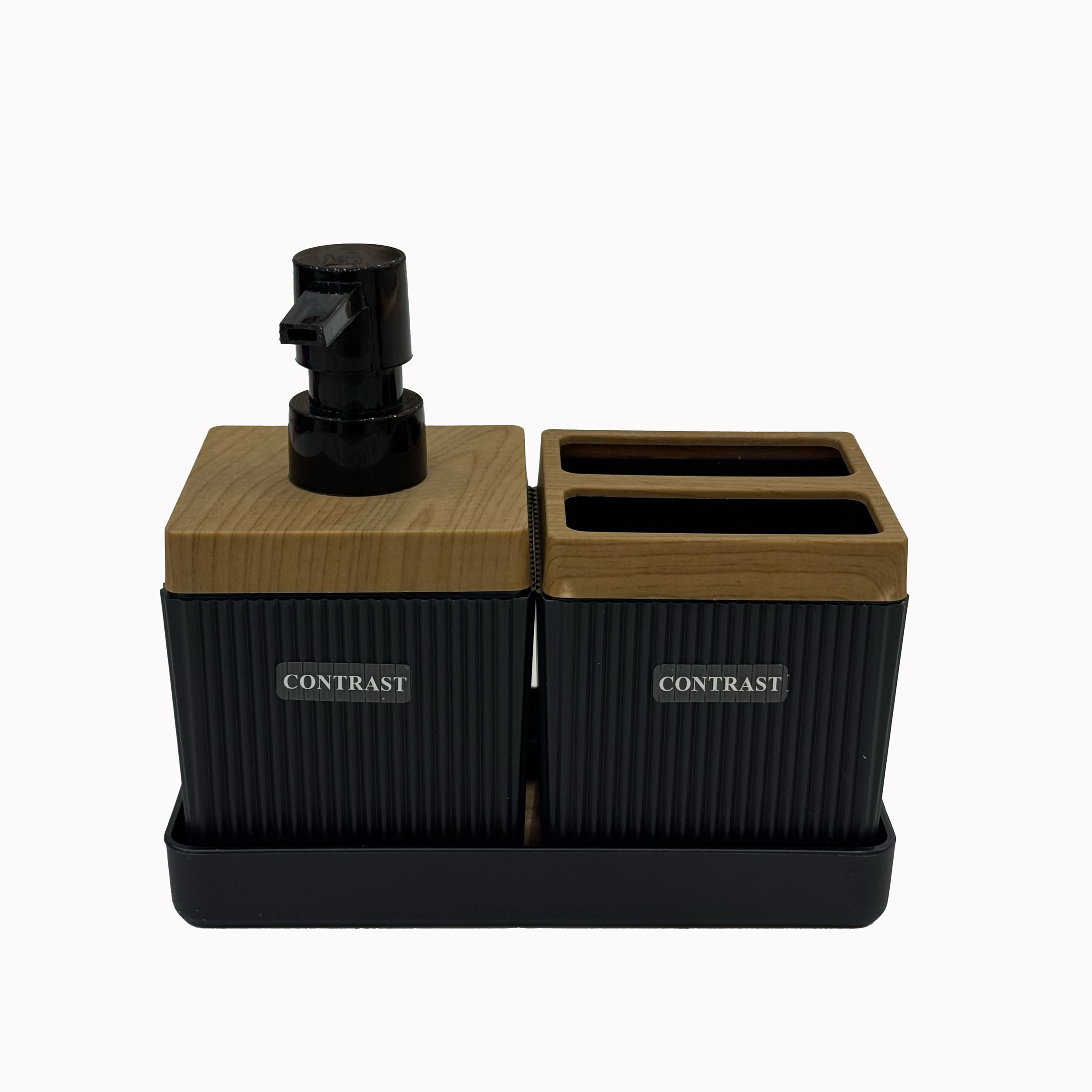 ست سرویس بهداشتی 5 تکه کنتراست مدل دری کد RM8900