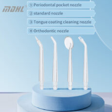 دستگاه شست و شوی دهان و دندان شارژی ام دی اچ ال مدل MD-6690 به همراه 4 سری