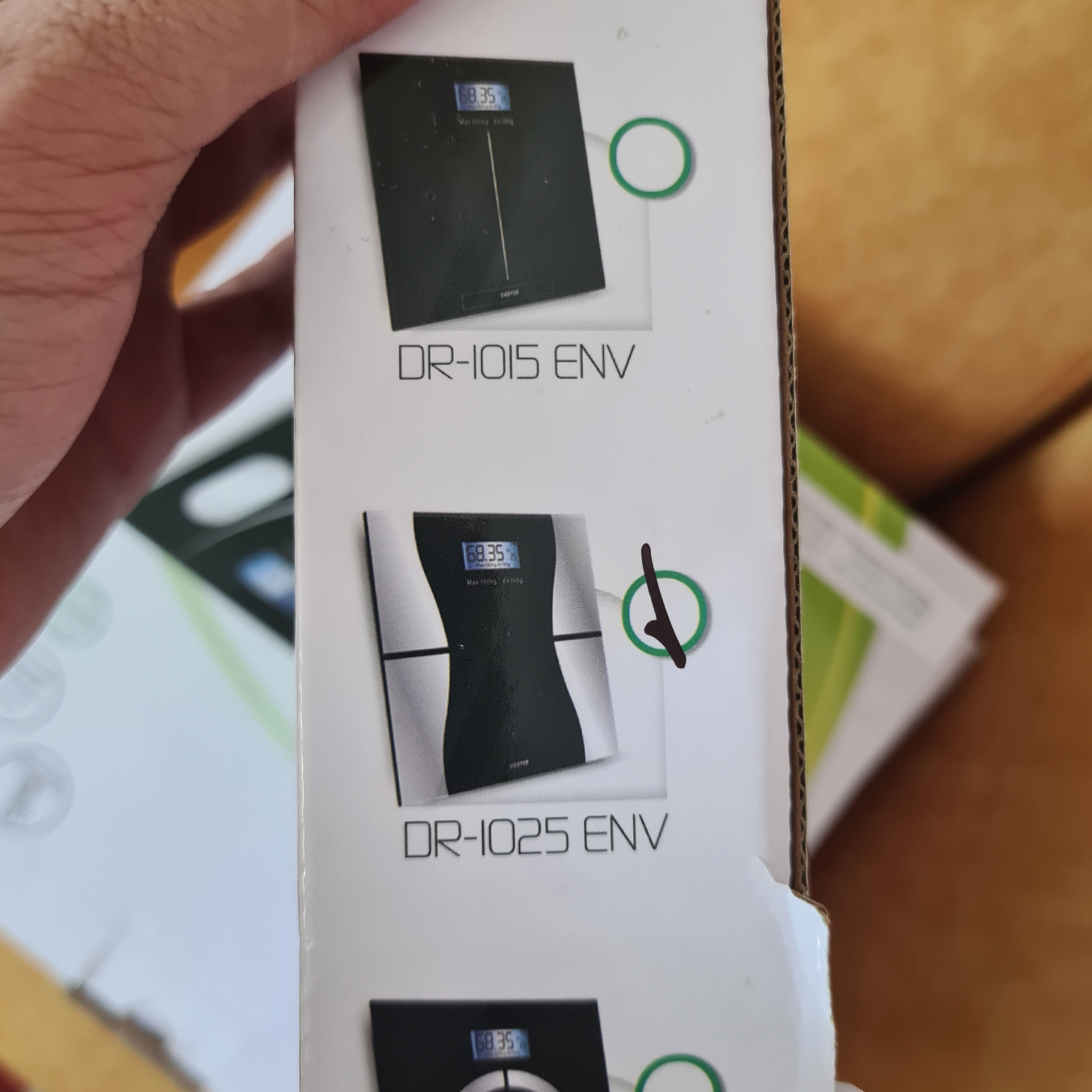 ترازو دیجیتال دنور مدل DR-1025 ENV