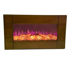 بخاری برقی شومینه بیستون مدل فریم چوبی HW120