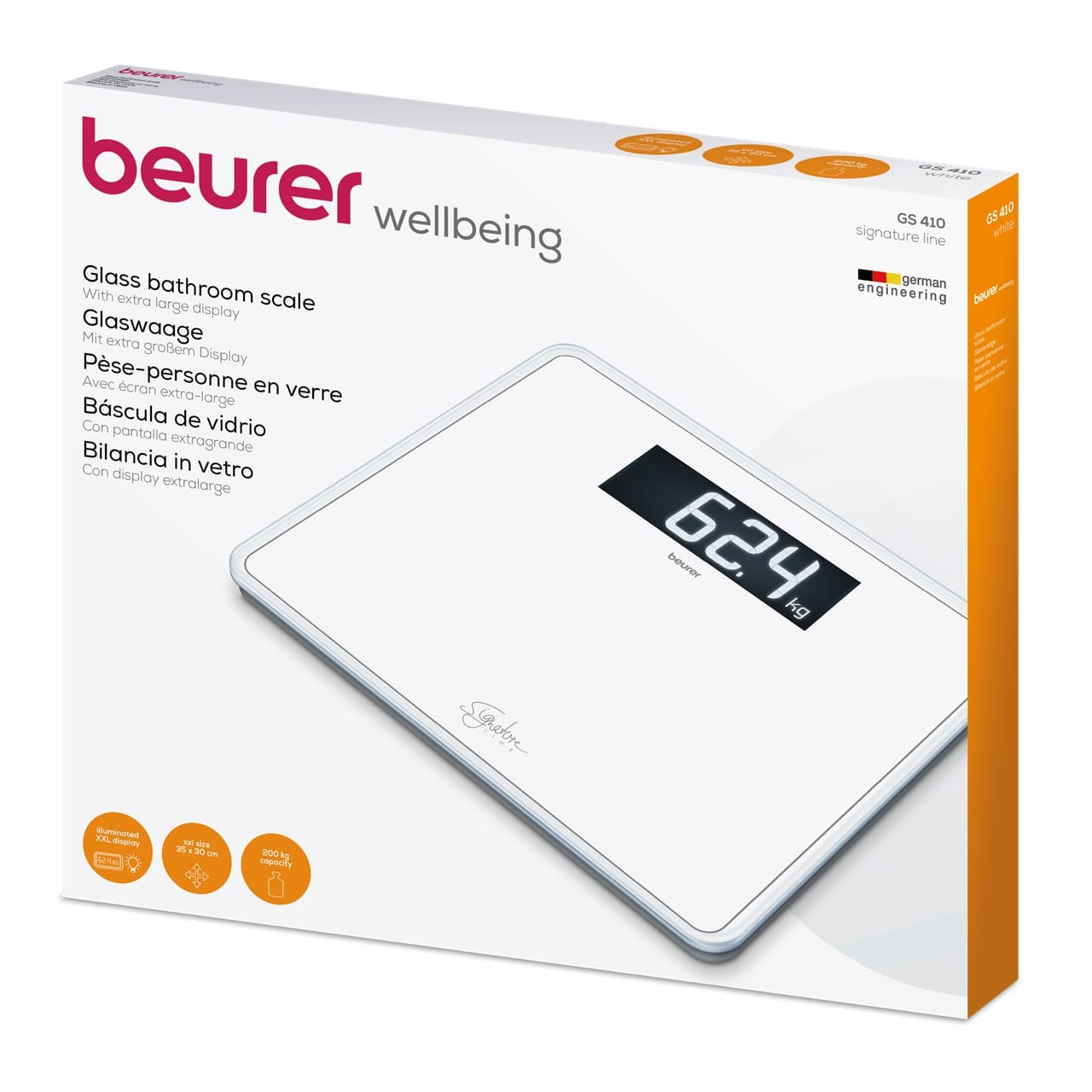 ترازو دیجیتال بیورر مدل GS400