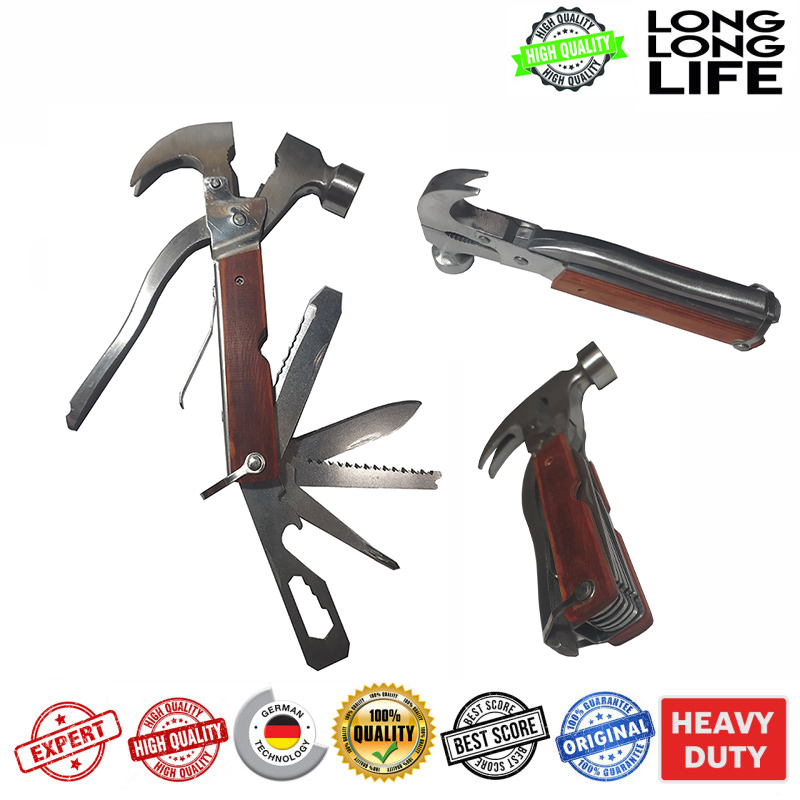 ابزار چند کاره مدل چکش میخ کش کد QZ16-108W