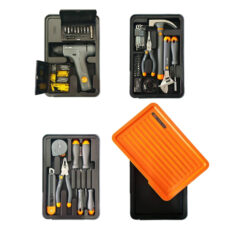 پیچ گوشتی شارژی دلی مدل H1001-ADEF مجموعه 59 عددی