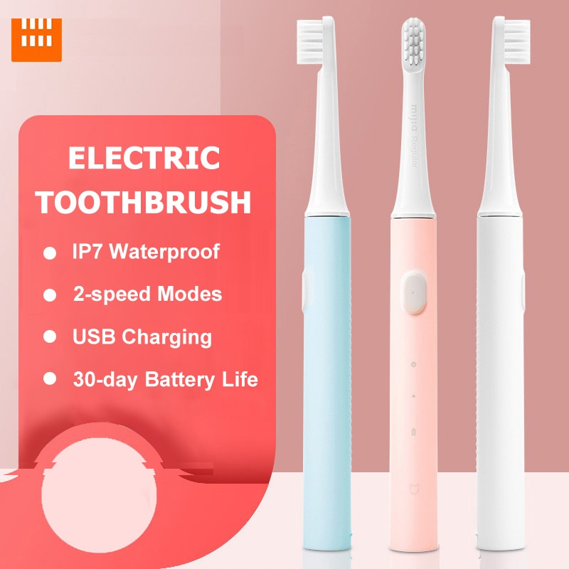 مسواک برقی میجیا مدل T100 به همراه سری یدک بسته سه عددی