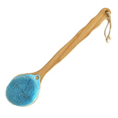 ماساژور سر و بدن مدل سیلیکونی دسته دار کد 13592