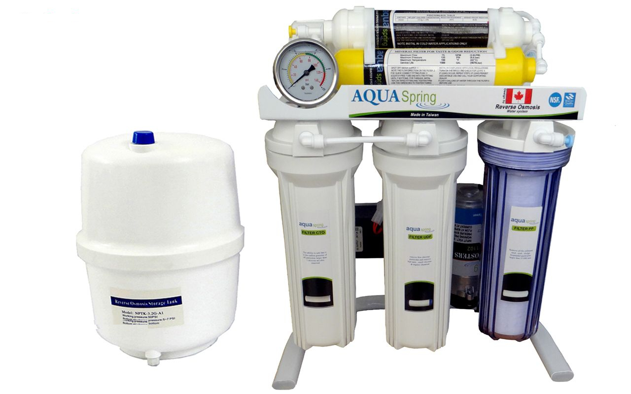 دستگاه تصفیه آب آکوآاسپرینگ مدل RO-S140