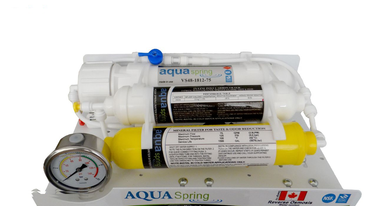 دستگاه تصفیه آب آکوآاسپرینگ مدل RO-S140