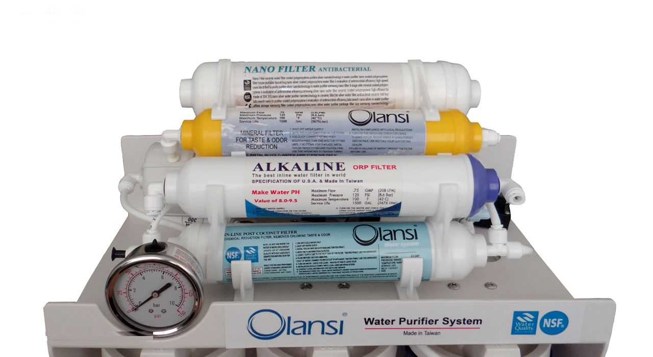 دستگاه تصفیه کننده آب خانگی اولانسی مدل Olansi RO-A930