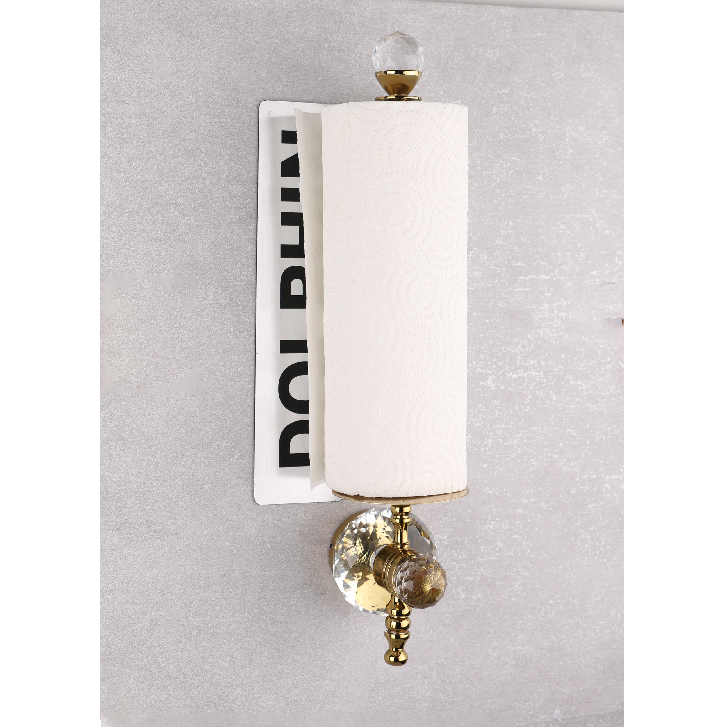 پایه رول دستمال کاغذی دلفین مدل رول بلند کد shelvy