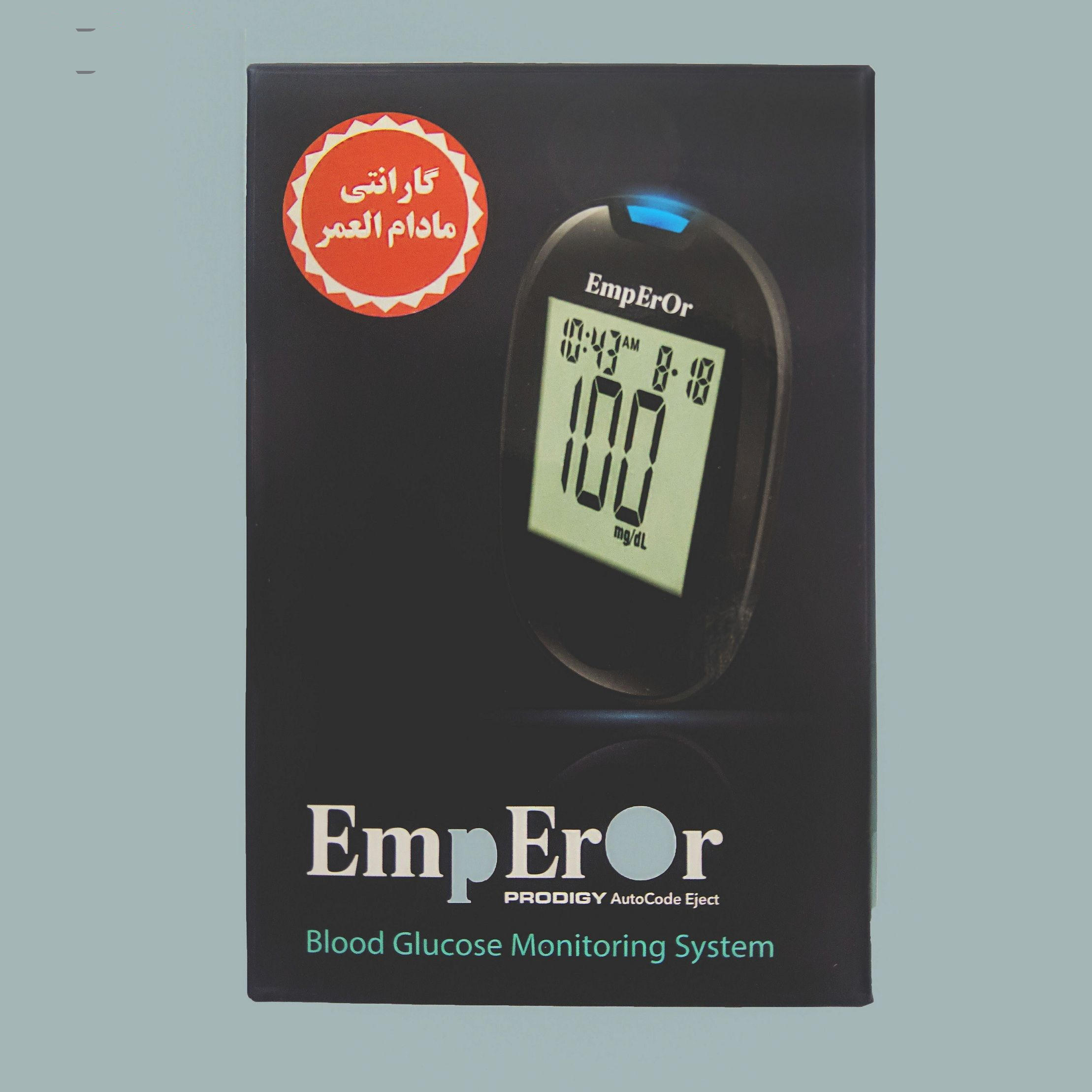 دستگاه تست قند خون امپرور مدل Prodigy به همراه یک بسته نوار و سوزن رایگان