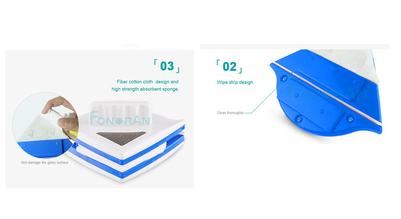 پاک کننده مغناطیسی شیشه وی کی مدل pro 3