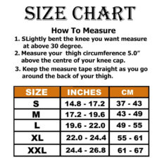 زانوبند طبی وای سی مدل آتل دار کد C-710