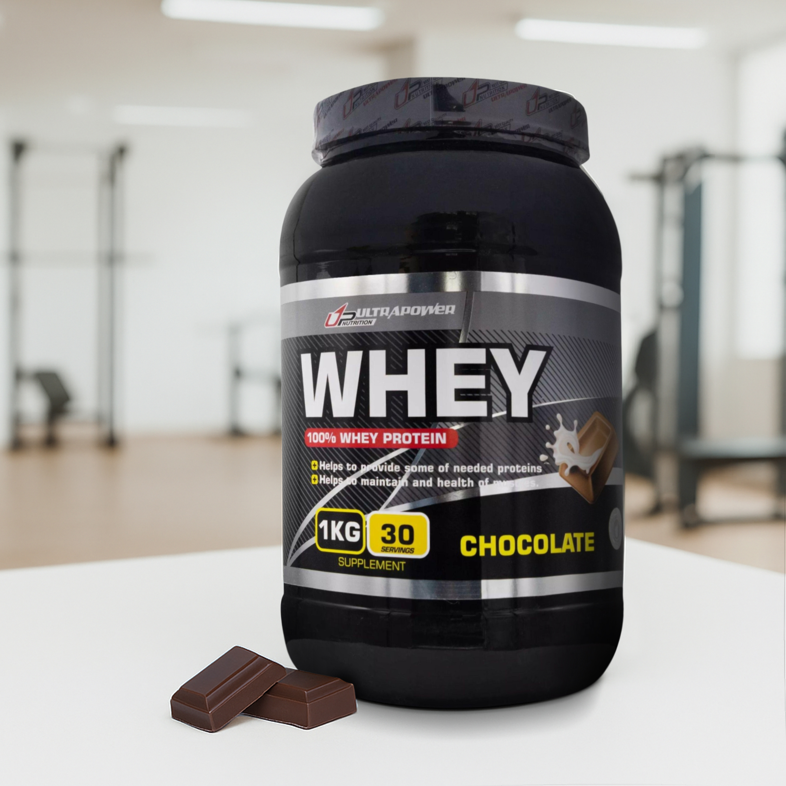 وی پروتئین اولتراپاور با طعم شکلات پگاه - 1000 گرم