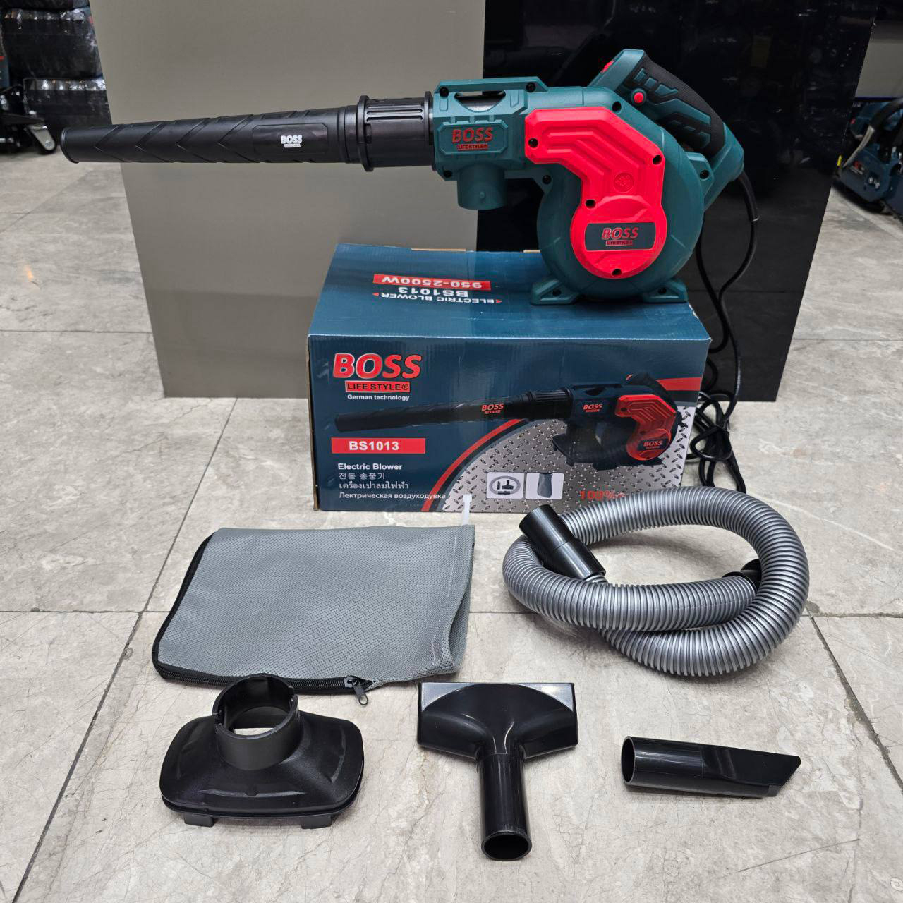 دستگاه دمنده و مکنده 2500 وات باس مدل BS1013