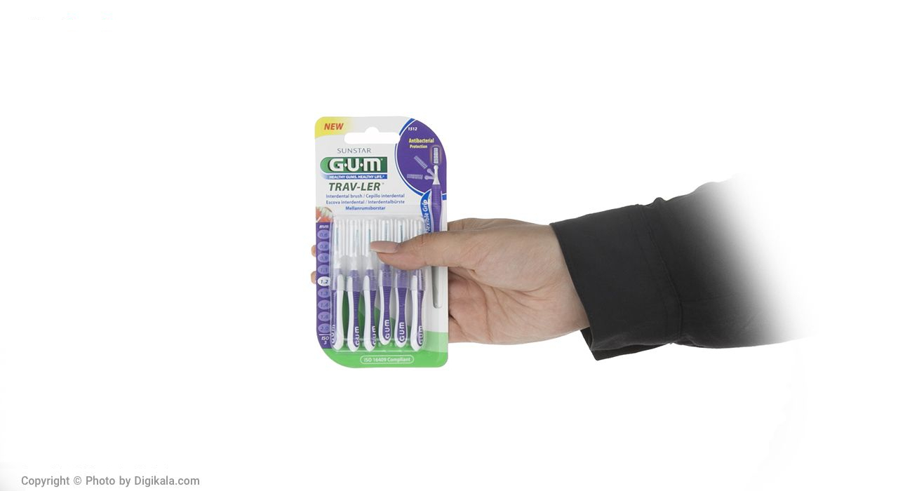 مسواک بین دندانی جی یو ام مدل 1512