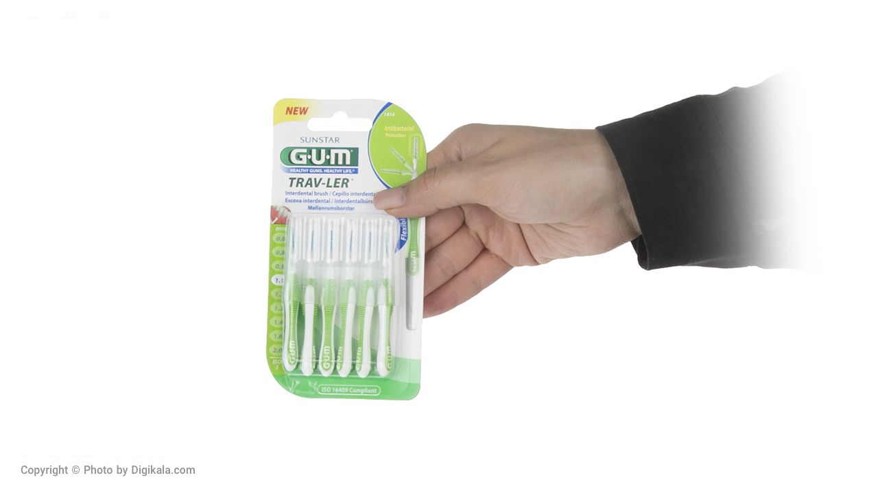 مسواک بین دندانی جی یو ام مدل 1414