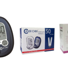 دستگاه تست قندخون کلور چک مدل TD-4230 به همراه یک بسته نوار تست و سوزن